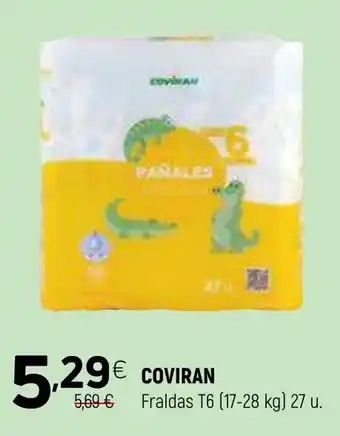 Coviran Coviran Fraldas T6 promoção