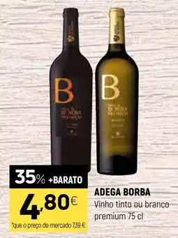 Coviran Adega Borba Vinho tinto ou branco premium promoção