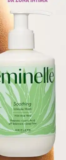 Oriflame Lavagem Íntima Suavizante com Aloe Vera Feminelle promoção