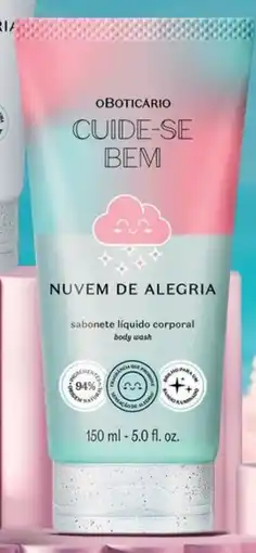 O Boticário Sabonete líquido corporal promoção