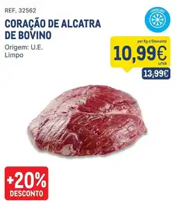 Makro Coração de alcatra de bovino promoção