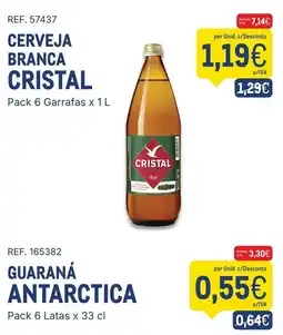 Makro Cerveja branca cristal promoção