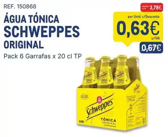 Makro Água tônica schweppes original promoção