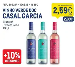 Makro vinho verde doc casal garcia promoção