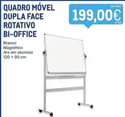 Makro quadro móvel dupla face rotativo bi-office promoção