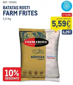 Makro batatas rosti farm frites promoção