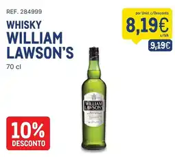 Makro whisky william lawson's promoção