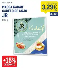 Makro Massa kadaif cabelo de anjo jr promoção