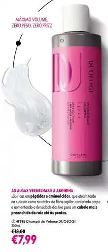 Oriflame Champô de Volume DUOLOGI promoção