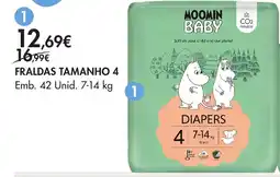 Pingo Doce Fraldas tamanho 4 promoção