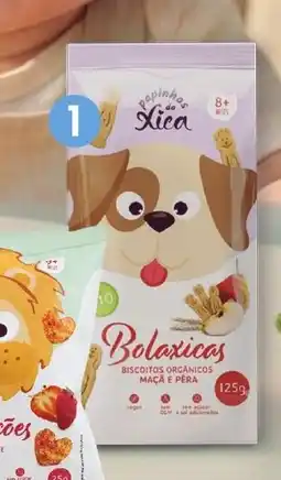 Pingo Doce Biscoitos orgânicos maçã e pêra promoção