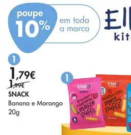 Pingo Doce Snack Banana e Morango promoção