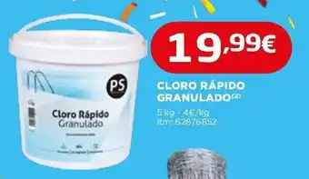 Cloro Rápido Granulado