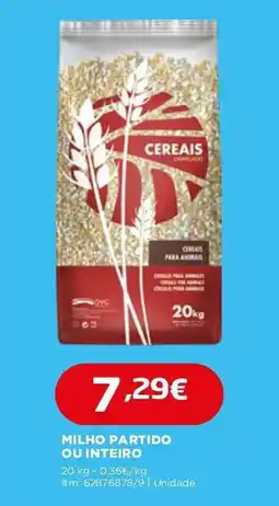 Bricomarché Cereais milho partido ou inteiro promoção