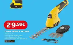 Bricomarché Corta sebes a bateria powerplus promoção