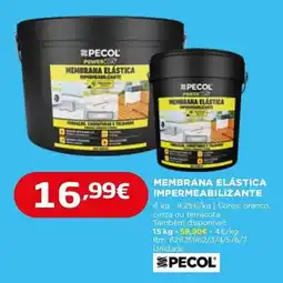 Bricomarché Membrana elástica impermeabilizante promoção