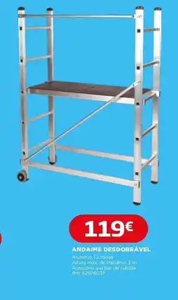Bricomarché Andaime desdobrável promoção