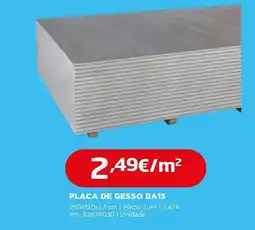 Bricomarché placa de gesso ba13 promoção