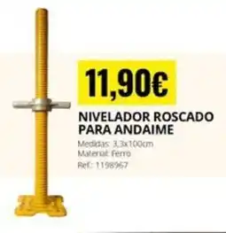 OvarMat Nivelador roscado para andaime promoção