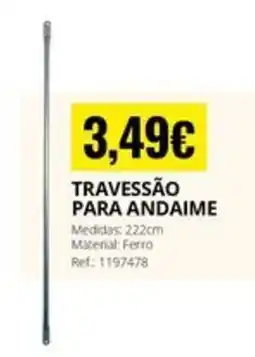 OvarMat Travessão para andaime promoção