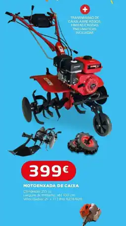 Bricomarché motoenxada de caixa promoção