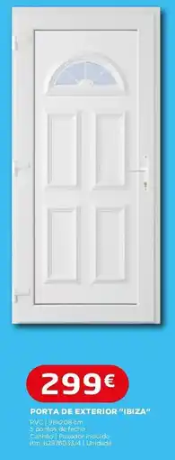 Bricomarché Porta de exterior ibiza promoção