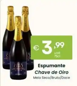 Roque Supermercados Espumante Chave de Oiro promoção
