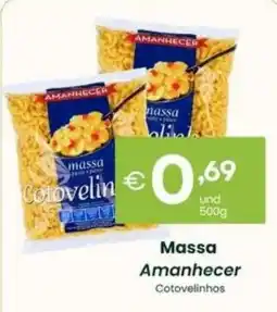 Roque Supermercados Massa Amanhecer Cotovelinhos promoção