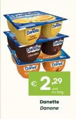 Roque Supermercados Danette Danone promoção