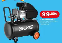 Bricomarché compressor 50 l bricopower promoção