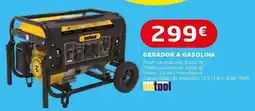 Bricomarché Gerador a gasolina nutool promoção