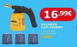 Bricomarché Maçarico com isqueiro vito promoção