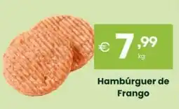 Roque Supermercados Hambúrguer de Frango promoção