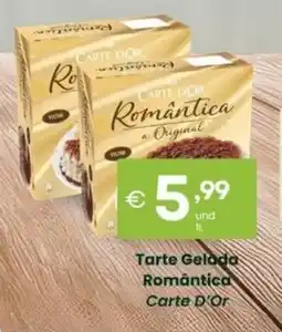 Roque Supermercados Tarte Gelada Romântica Carte D'Or promoção