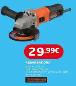 Bricomarché Black+Decker rebarbadora promoção