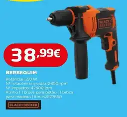 Bricomarché berbequim black+decker promoção