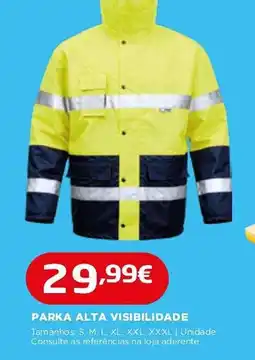 Bricomarché Parka alta visibilidade promoção
