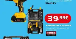 Bricomarché berbequim a bateria thork promoção