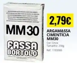 OvarMat argamassa cimentícia mm30 fassa bortolo promoção