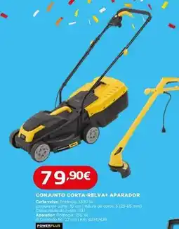 Bricomarché Conjunto corta-relva aparador promoção