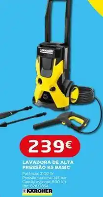 Bricomarché Basic - lavadora de alta pressao kg promoção