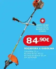 Bricomarché A+ - rocadora a gasolina promoção