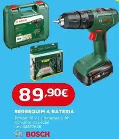 Bricomarché Bosch - berbequim a bateria promoção