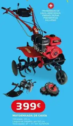 Bricomarché Motoenxada de caixa promoção