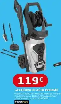 Bricomarché Lavadora de alta pressão promoção