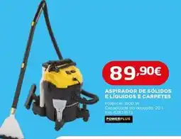 Bricomarché Aspirador de sólidos e liquidos e carpetes promoção