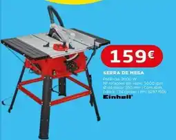 Bricomarché Einhell - serra de mesa promoção