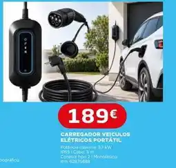 Bricomarché Carregador veiculos elétricos portatil promoção