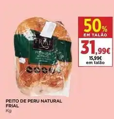 El Corte Inglés Frial - peito de peru natural promoção