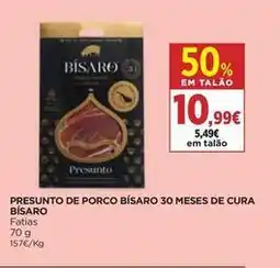 El Corte Inglés Bisaro - presunto deporco 30 meses de cura promoção